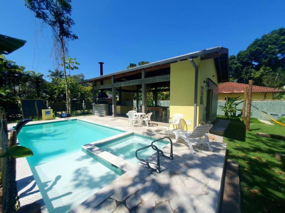Itamambuca A Beira Mar Com Piscina Villa อูบาตูบา ภายนอก รูปภาพ